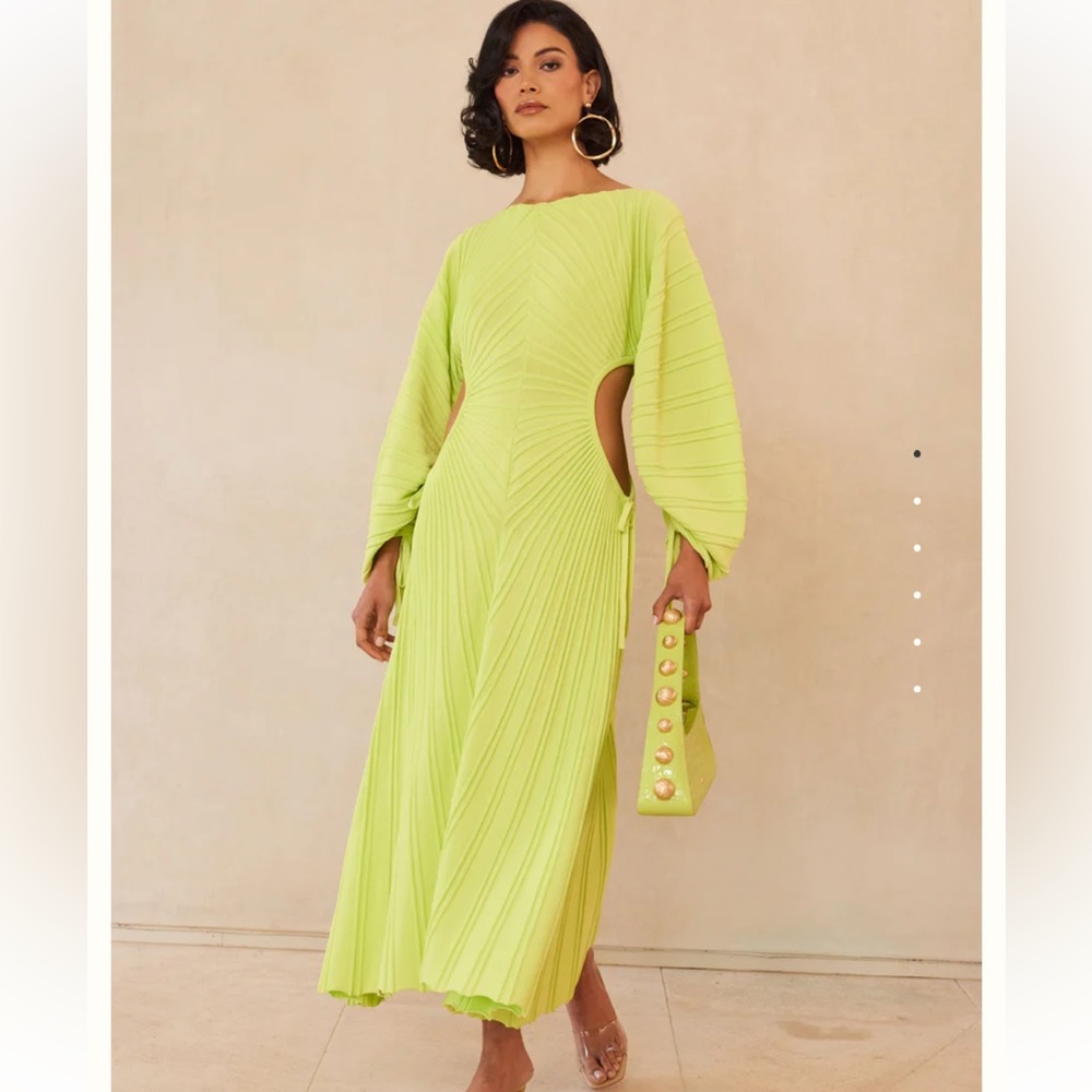 Cult Gaia ‘Simena Knit Dress’ - Mantis